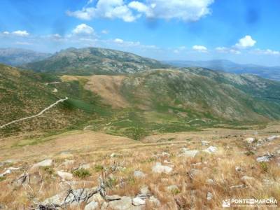 Gredos: Sierras del Cabezo y Centenera;cerro de san vicente pantano de santillana mirador de las can